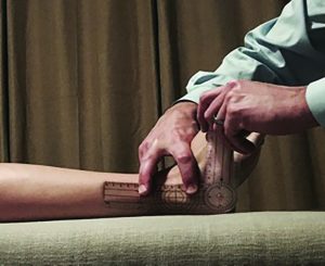 measuring ankle motion